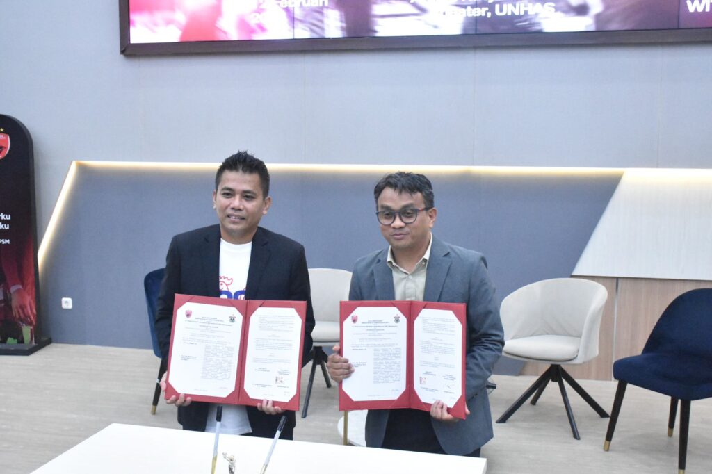 Unhas dan PSM Makassar Sepakati Kerja Sama Perkuat Sinergi Akademik dan Industri Olahraga