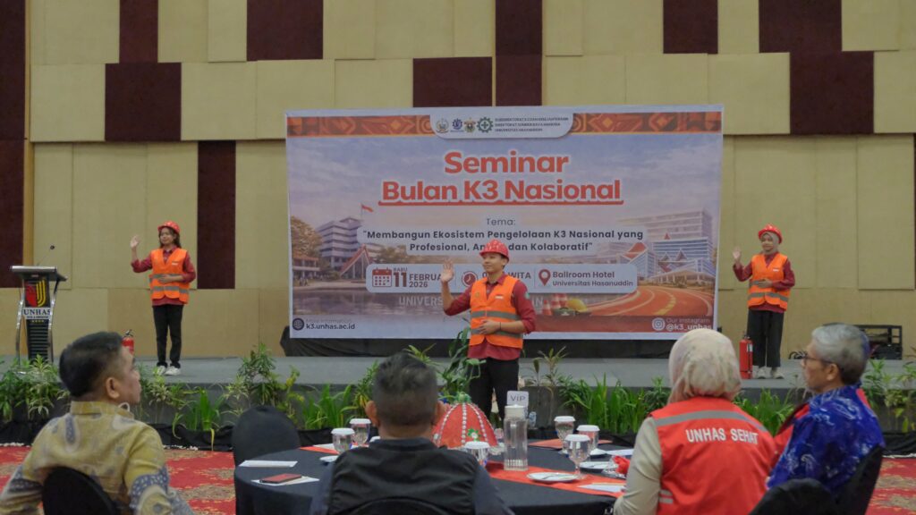 Unhas Peringati Bulan K3 Nasional, Perkuat Budaya Keselamatan dan Kesehatan Kerja